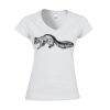 Softstyle™ women's v-neck t-shirt Thumbnail