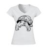 Softstyle™ women's v-neck t-shirt Thumbnail