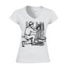 Softstyle™ women's v-neck t-shirt Thumbnail
