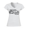 Softstyle™ women's v-neck t-shirt Thumbnail