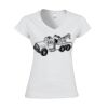 Softstyle™ women's v-neck t-shirt Thumbnail